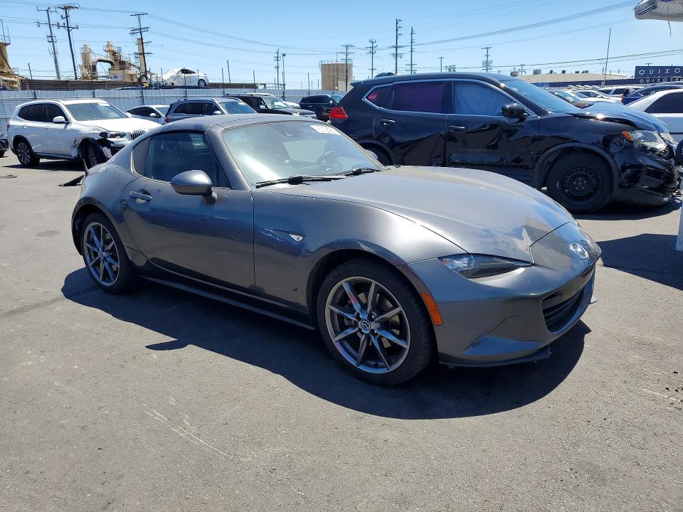 2017 Mazda Mx-5 VIN JM1NDAM73H0108714 COPART salvage auction — REAR END, Ca - Salvage Certificate, sold $275 on 2026-07-20 (photo 4)