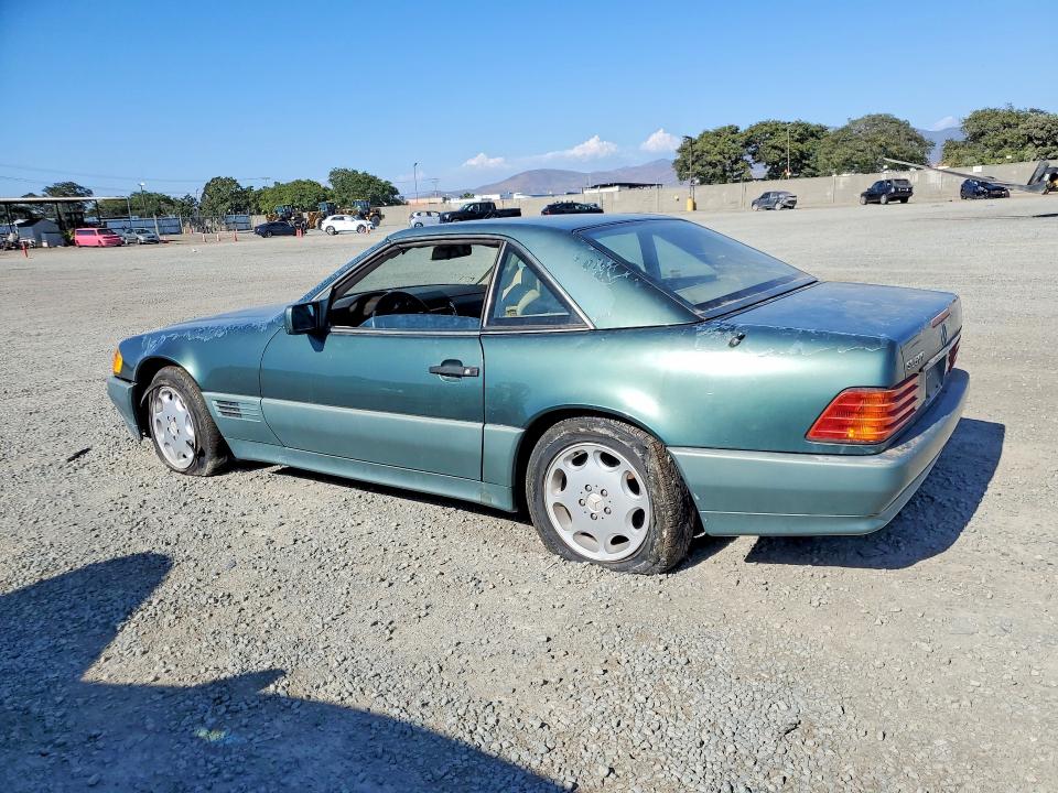1994 Mercedes-benz Sl-class VIN WDBFA67E4RF101241 COPART salvage auction — FRONT END, Ca - Dis/Dlr/Exp Only Clean Title, sold $3,350 on 2026-07-31 (photo 2)