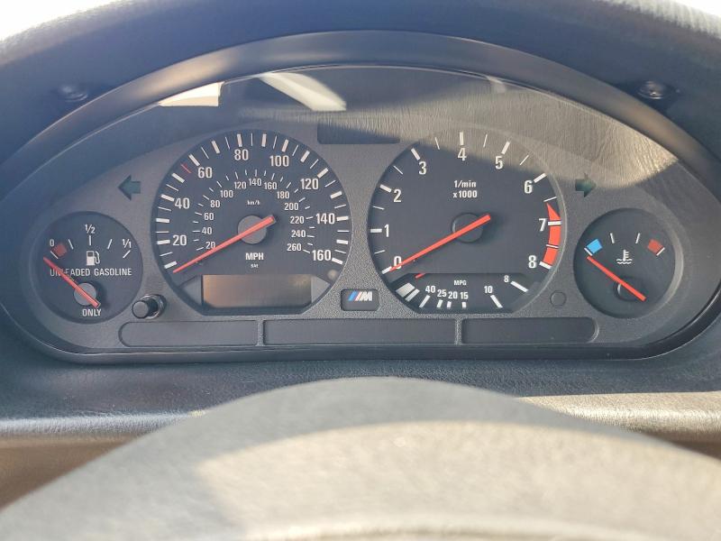 1997 BMW M3 VIN WBSCD9328VEE06133 COPART salvage auction — WATER/FLOOD, Ny - Mv907A-Flood Salvage, sold $15,100 on 2026-07-28 (photo 9)