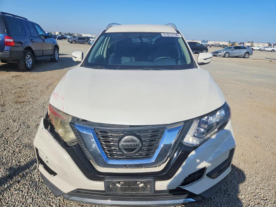 2018 Nissan Rogue VIN KNMAT2MT6JP600008 COPART salvage auction — FRONT END, Ca - Salvage Certificate, sold $1,250 on 2026-07-31 (photo 5)