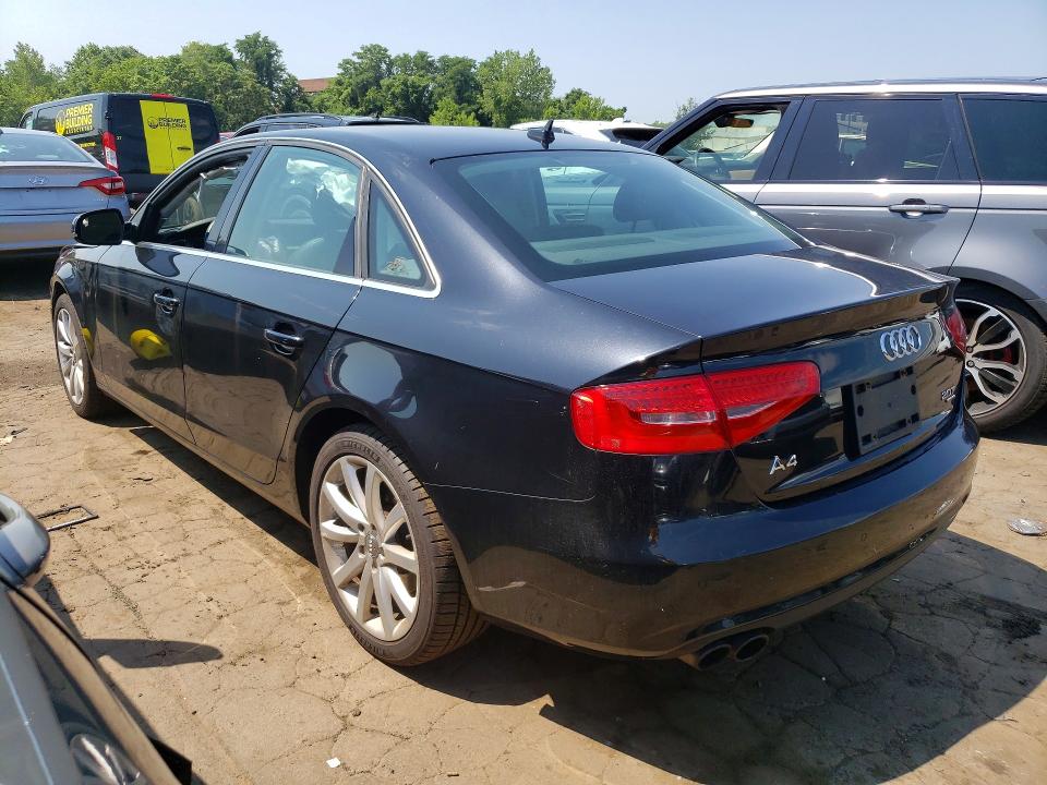 2013 Audi A4 VIN WAUFFAFL9DN026215 COPART salvage auction — FRONT END, Ct - Cert Of Title-Salvage, sold $1,000 on 2026-07-10 (photo 2)