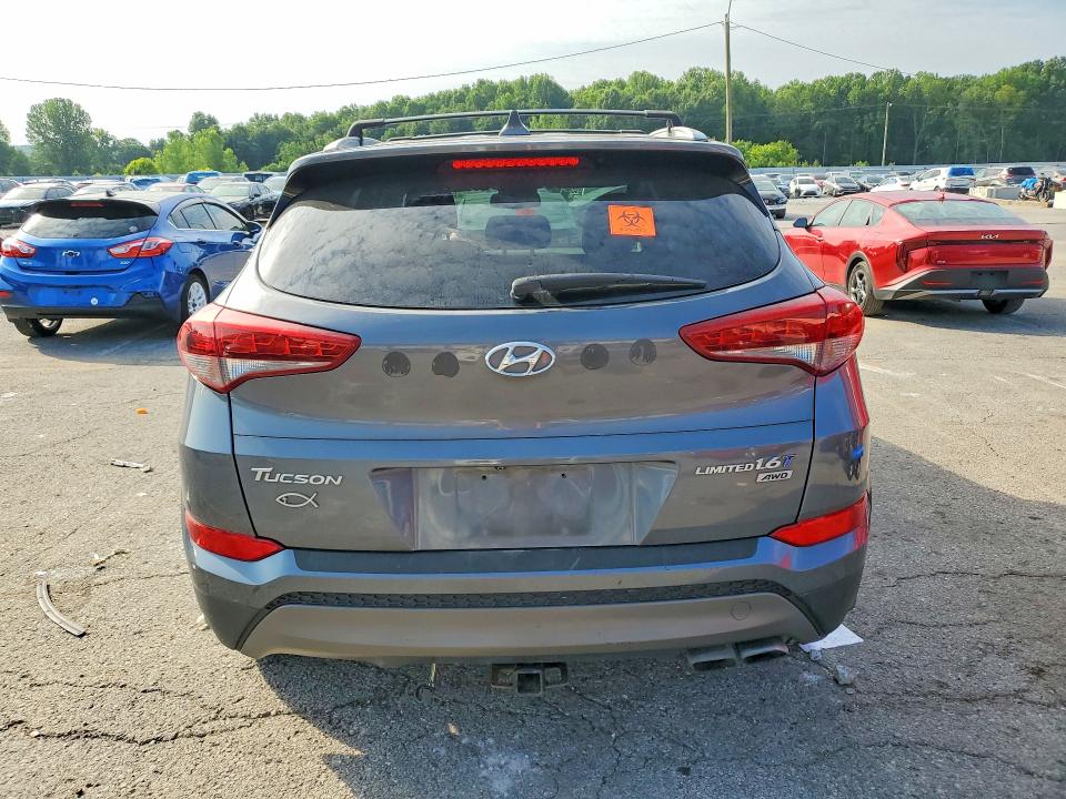 2016 Hyundai VIN KM8J3CA2XGU074411 COPART salvage auction — FRONT END, In - Certificate Of Title, sold $4,400 on 2026-07-27 (photo 6)