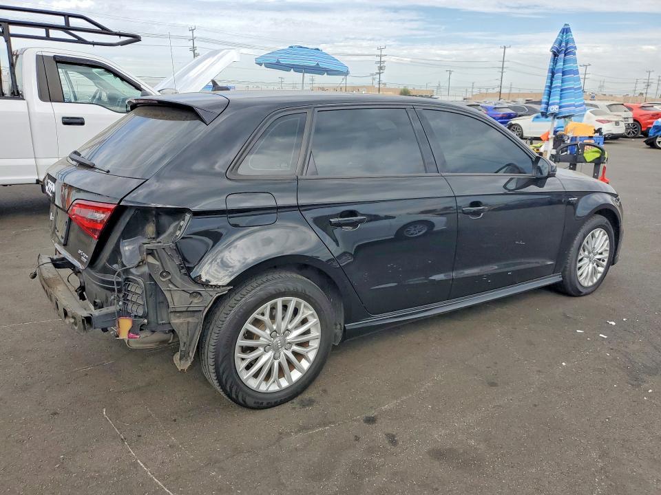 2016 Audi A3 VIN WAUVPBFF8GA149220 COPART salvage auction — REAR END, Ca - Salvage Certificate, sold $1,600 on 2026-07-27 (photo 3)