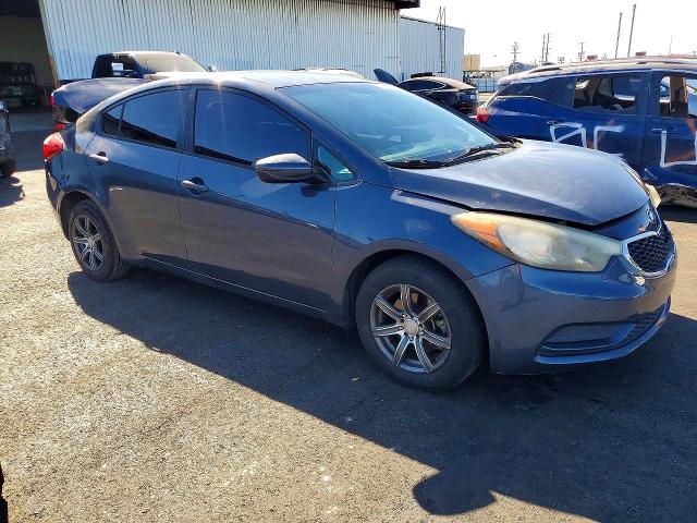 2014 Kia Forte VIN KNAFK4A60E5071978 COPART salvage auction — REAR END, Ca - Lien Papers-Salvage Or Ac, sold $775 on 2026-07-27 (photo 4)