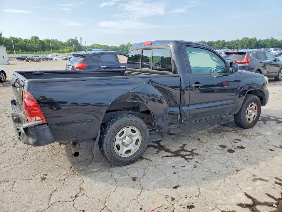 2014 Toyota Tacoma VIN 5TFNX4CN9EX039703 COPART salvage auction — REAR END, Tn - Salvage Certificate, sold $35 on 2026-07-21 (photo 3)
