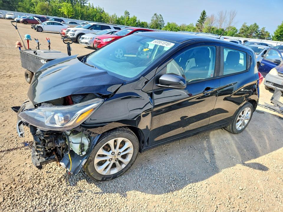 2019 Chevrolet Spark VIN KL8CD6SA4KC734967 COPART salvage auction — FRONT END, ON - PERMIT SALVAGE, sold $175 on 2026-07-28 (photo 1)