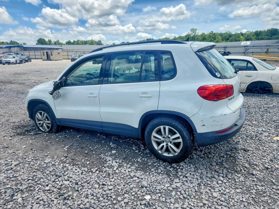 2016 Volkswagen Tiguan VIN WVGAV7AXXGW604880 COPART salvage auction — FRONT END, AL - CERT OF TITLE-SALVAGE TITLE (P), sold $2,150 on 2026-08-18 (photo 2)