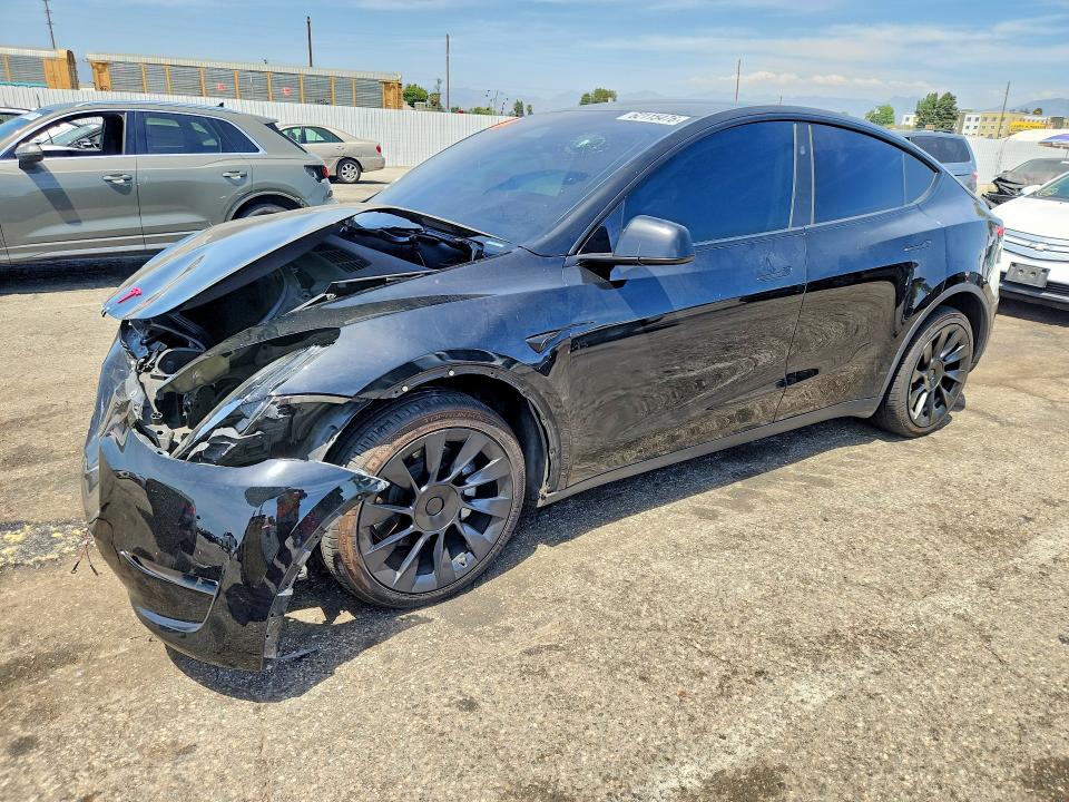 2023 Tesla Model y VIN 7SAYGDEE5PA182008 — COPART salvage auction photo