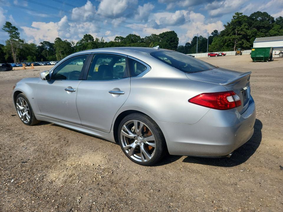 2014 Infiniti Q70 VIN JN1BY1AP4EM260553 COPART salvage auction — MINOR DENT/SCRATCHES, La - Certificate Of Title, sold $2,050 on 2026-07-31 (photo 2)