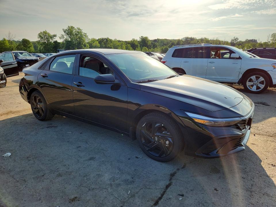 2026 Hyundai Elantra VIN KMHLM4DG2TU178114 COPART salvage auction — REAR END, Ny - Mv-907A Salvage Certificate, sold $7,100 on 2026-07-09 (photo 4)