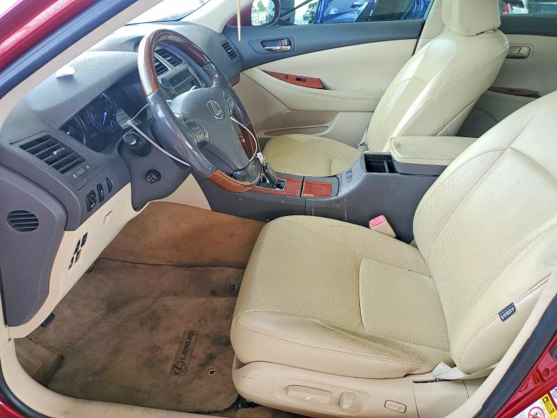 2011 Lexus ES VIN JTHBK1EGXB2427612 COPART salvage auction — FRONT END, Ga - Cert Of Title-Salvage, sold $1,300 on 2026-07-09 (photo 7)