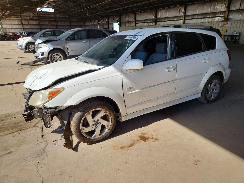 2006 Pontiac Vibe VIN 5Y2SL65836Z447752 COPART salvage auction — FRONT END, AZ - CERTIFICATE OF TITLE (P), sold $675 on 2026-07-20 (photo 1)