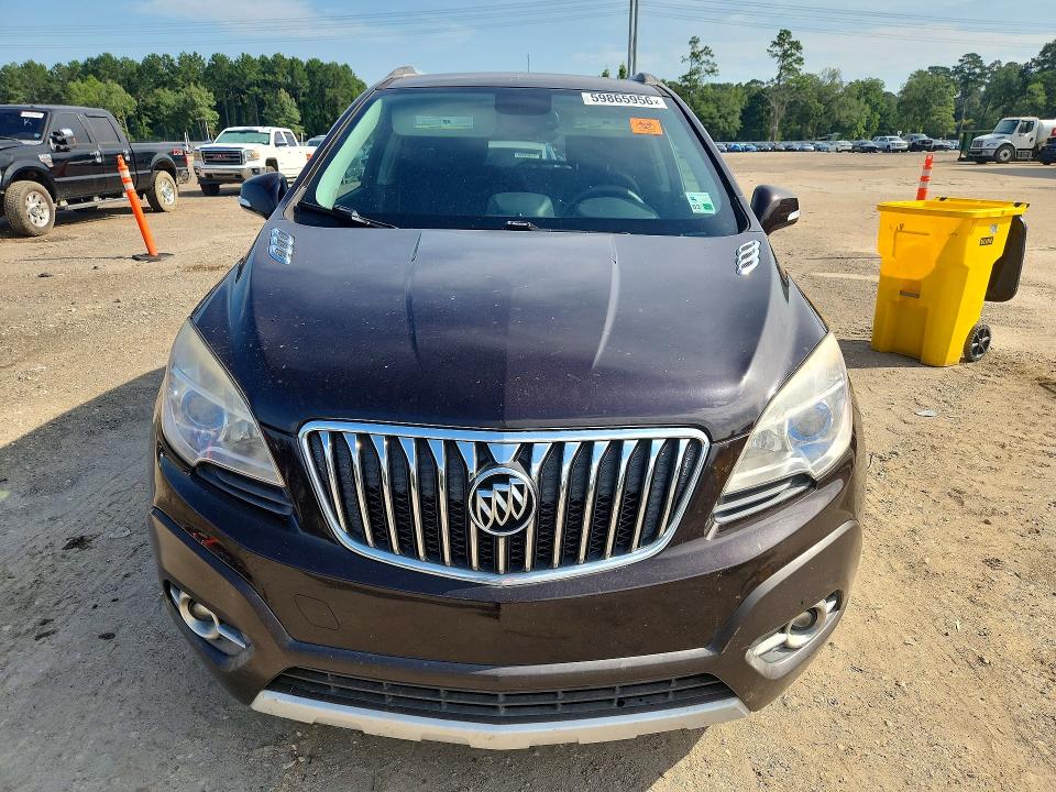 2014 Buick Encore VIN KL4CJBSB5EB521385 COPART salvage auction — WATER/FLOOD, La - Cert Of Title-Salvage, sold $1,600 on 2026-09-11 (photo 5)