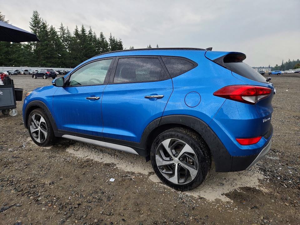 2018 Hyundai Tucson VIN KM8J3CA2XJU629784 COPART salvage auction — FRONT END, Wa - Bill Of Sale, sold $4,450 on 2026-08-01 (photo 2)