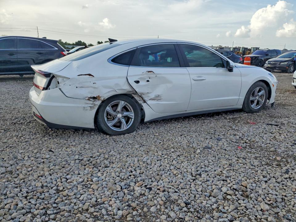 2023 Hyundai Sonata VIN KMHL24JA2PA255450 COPART salvage auction — REAR END, TX - CERTIFICATE OF TITLE, sold $2,650 on 2026-07-23 (photo 3)