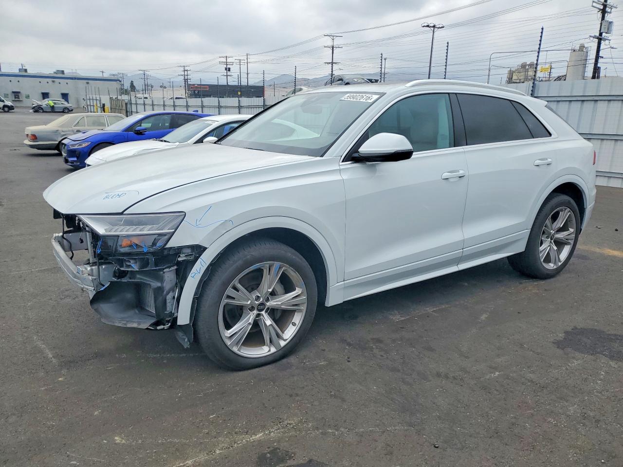 2023 Audi Q8 VIN WA1AVBF11PD024502 — COPART salvage auction photo