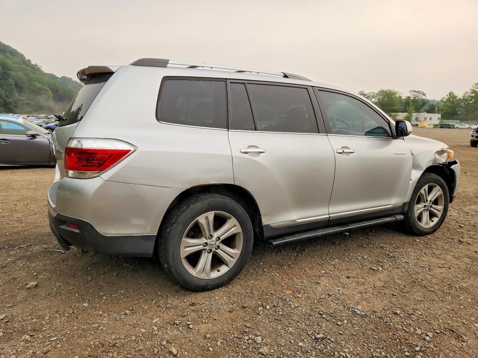 2012 Toyota Highlander VIN 5TDDK3EH0CS116473 COPART salvage auction — FRONT END, Ny - Mv-907A Salvage Certificate, sold $625 on 2026-07-23 (photo 3)