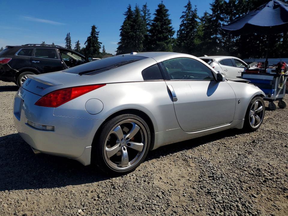 2008 Nissan 350z VIN JN1BZ34E48M751289 COPART salvage auction — FRONT END, WA - BILL OF SALE, sold $3,700 on 2026-07-31 (photo 3)
