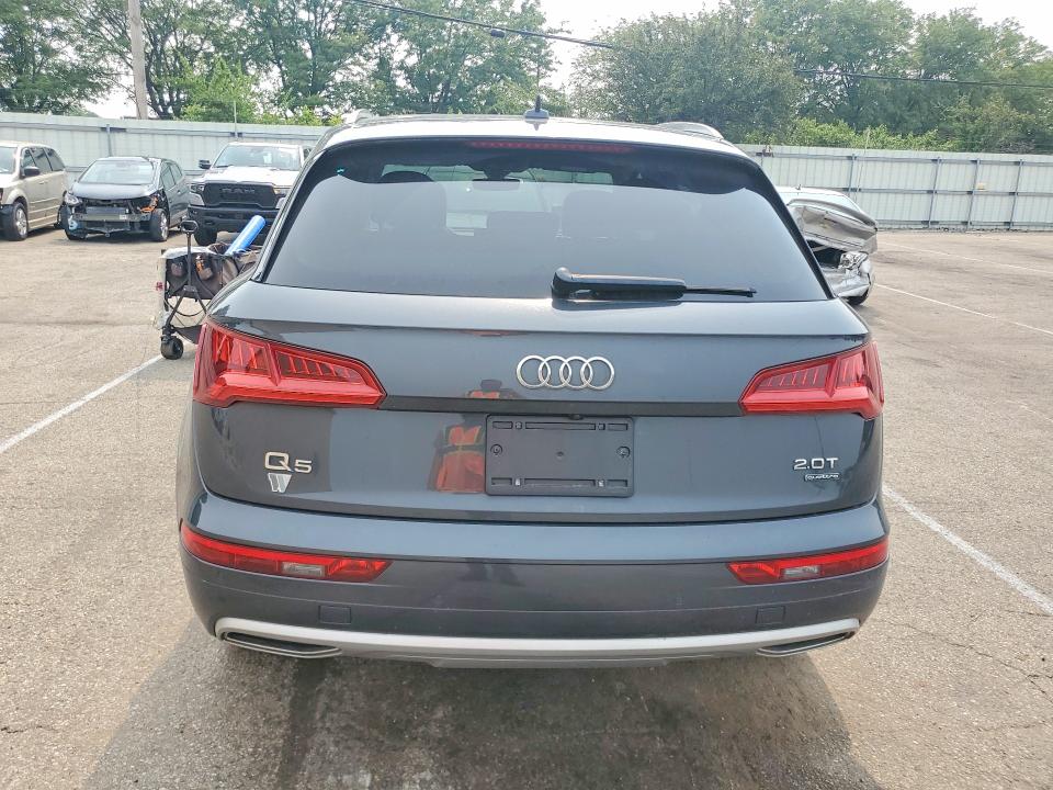 2018 Audi Q5 VIN WA1BNAFY0J2072281 COPART salvage auction — SIDE, Oh - Cert Of Title-Salvage, sold $9,300 on 2026-08-28 (photo 6)