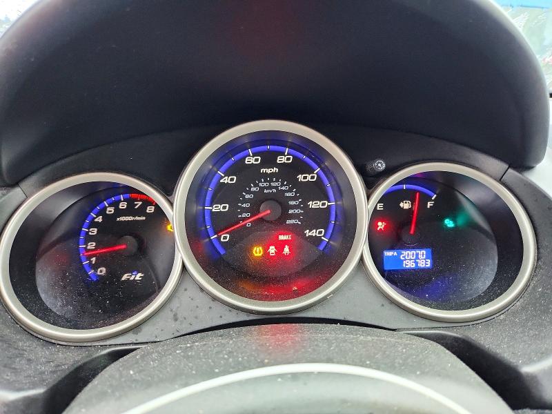 2008 Honda Fit VIN JHMGD37678S004799 COPART salvage auction — FRONT END, Ny - Mv-907A Salvage Certificate, sold $450 on 2026-07-09 (photo 9)