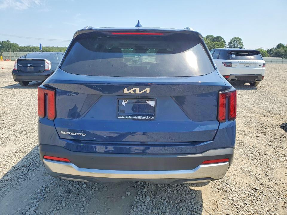 2025 Kia Sorento VIN 5XYRH4JF3SG391359 COPART salvage auction — FRONT END, AR - CERT OF TITLE-SALVAGE, sold $14,600 on 2026-08-24 (photo 6)