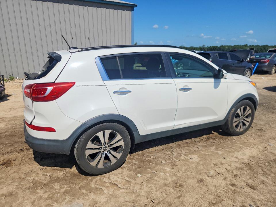 2012 Kia Sportage VIN KNDPC3A22C7173327 COPART salvage auction — REAR END, Fl - Cert Of Title Slvg Rebuildable, sold $950 on 2026-07-31 (photo 3)