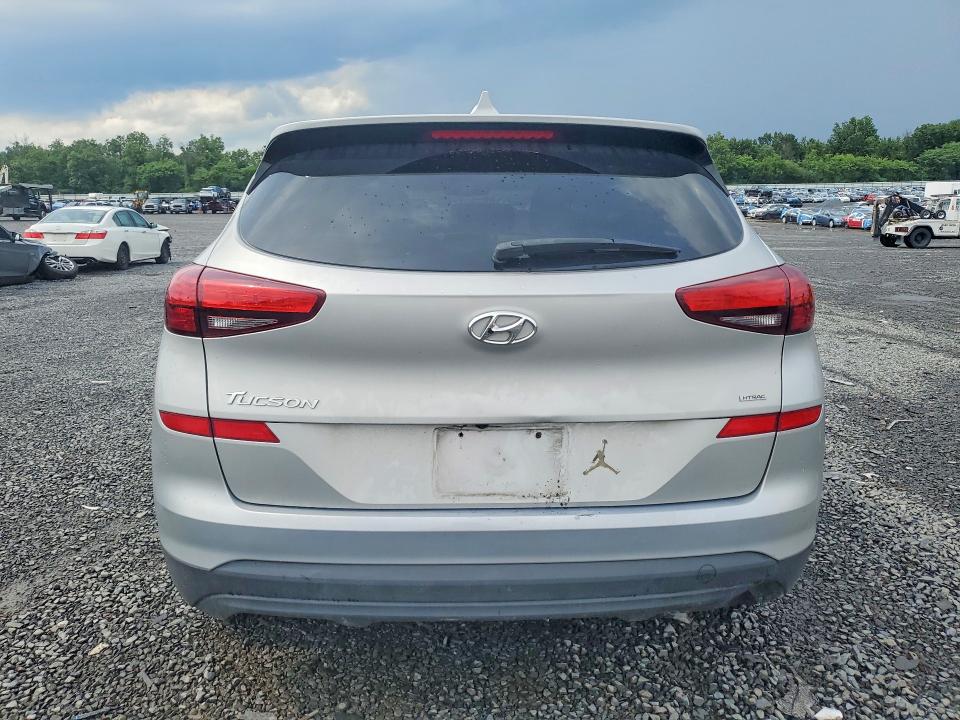 2021 Hyundai Tucson VIN KM8J2CA44MU394629 COPART salvage auction — FRONT END, NJ - CERT OF TITLE-SALVAGE, sold $2,200 on 2026-09-02 (photo 6)