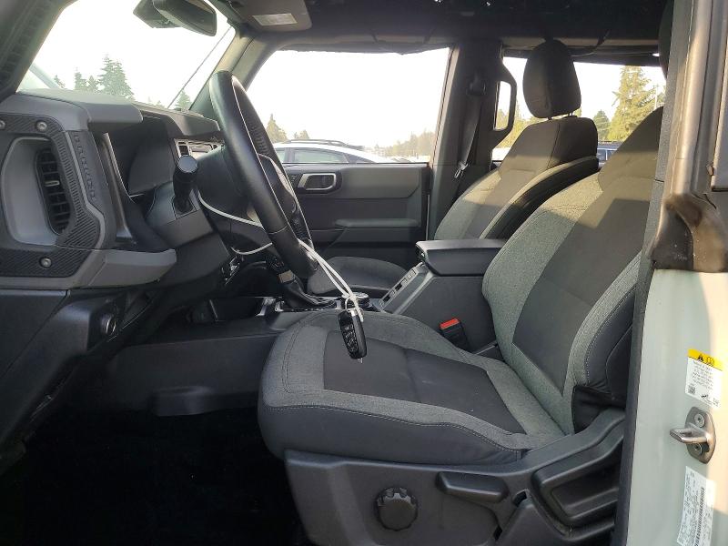 2022 Ford Bronco VIN 1FMEE5BP5NLA85398 COPART salvage auction — ROLLOVER, Wa - Bill Of Sale, sold $12,000 on 2026-07-31 (photo 7)