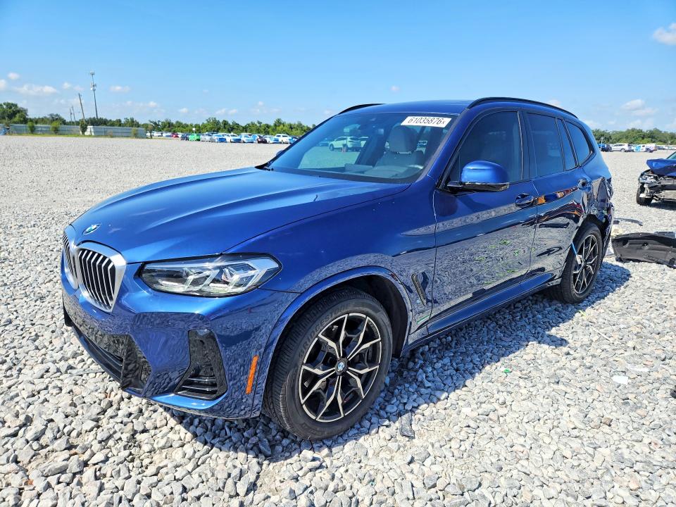 2023 BMW X3 VIN 5UX43DP02P9S19133 — COPART salvage auction photo