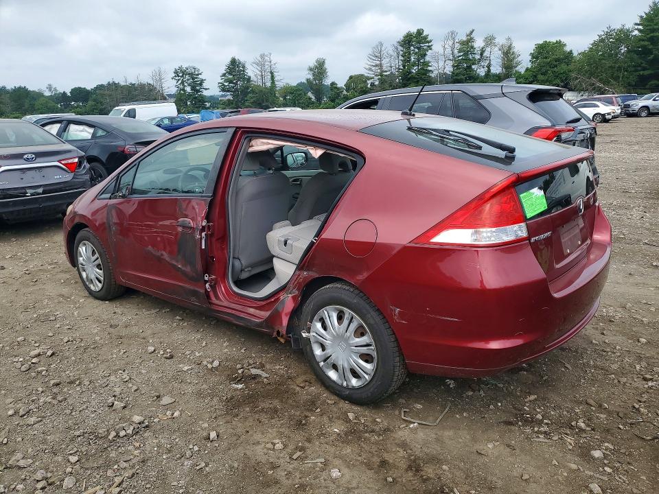 2010 Honda Insight VIN JHMZE2H50AS004915 COPART salvage auction — SIDE, Pa - Certificate Of Salvage, sold $675 on 2026-07-27 (photo 2)