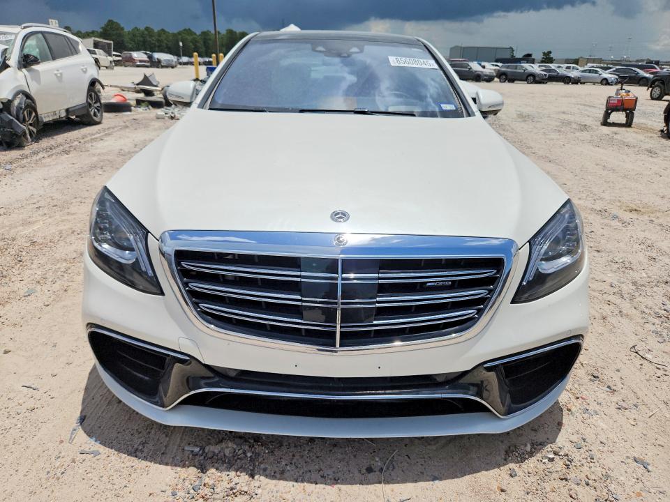 2020 Mercedes-benz S-klasse amg VIN WDDUG8JBXLA510758 COPART salvage auction — WATER/FLOOD, Tx - Salvage Title-Flood Damage, sold $30,500 on 2026-08-18 (photo 5)
