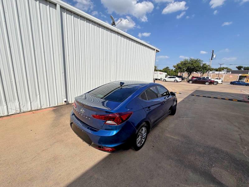 2020 Hyundai Elantra VIN 5NPD84LF0LH535158 COPART salvage auction — MINOR DENT/SCRATCHES, TX - CERTIFICATE OF TITLE (P), sold $150 on 2026-07-28 (photo 4)