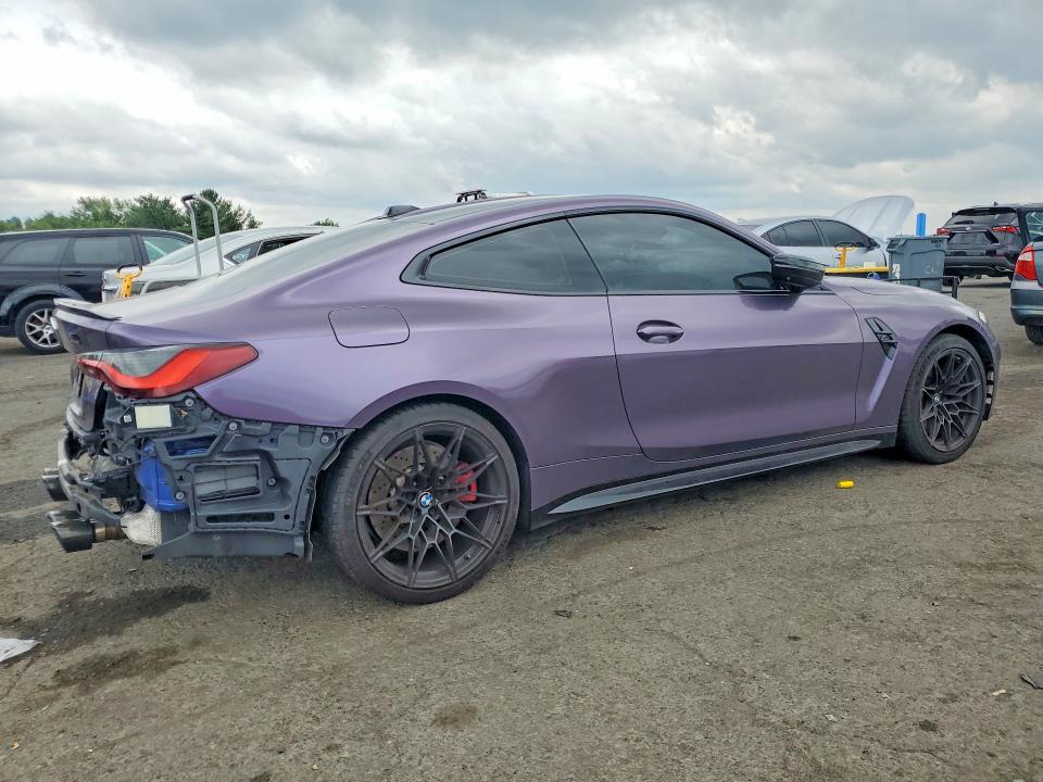 2024 BMW M4 VIN WBS43AZ0XRCP62340 COPART salvage auction — SIDE, Pa - Certificate Of Salvage, sold $40,750 on 2026-07-31 (photo 3)