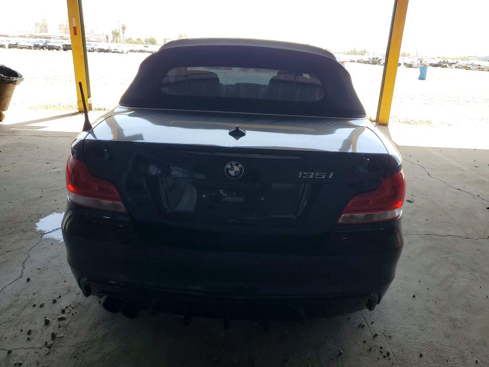2012 BMW 1er VIN WBAUN7C51CVM26738 COPART salvage auction — NORMAL WEAR, Az - Cert Of Title - Salvage, sold $1,100 on 2026-07-27 (photo 6)