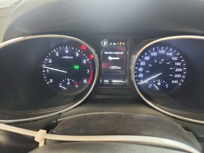 2019 Hyundai Santa fe VIN KM8SNDHF0KU297563 COPART salvage auction — REAR END, Ab - Bos - Salvage, sold $1,550 on 2026-07-30 (photo 9)