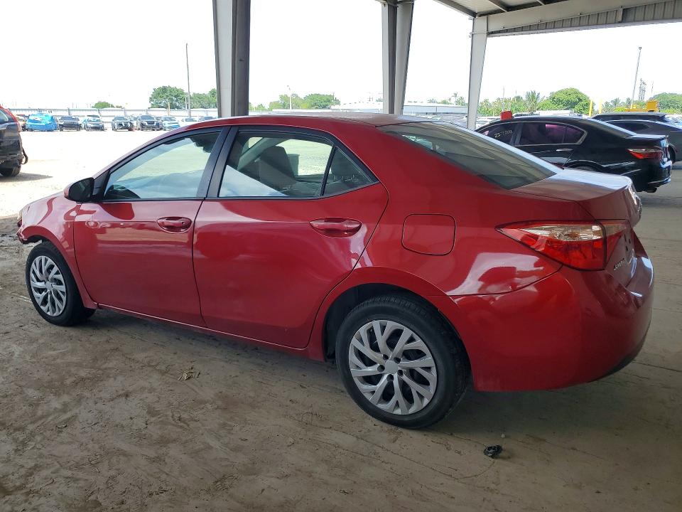2017 Toyota Corolla VIN 5YFBURHE1HP668814 COPART salvage auction — FRONT END, Fl - Cert Of Title Slvg Rebuildable, sold $275 on 2026-07-22 (photo 2)