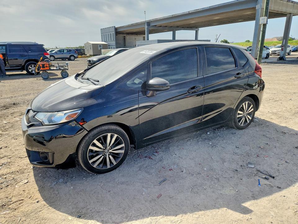 2015 Honda Fit VIN 3HGGK5H87FM757954 COPART salvage auction — WATER/FLOOD, FL - CERT OF TITLE-FLOOD & REBUILT, sold $3,050 on 2026-07-28 (photo 1)