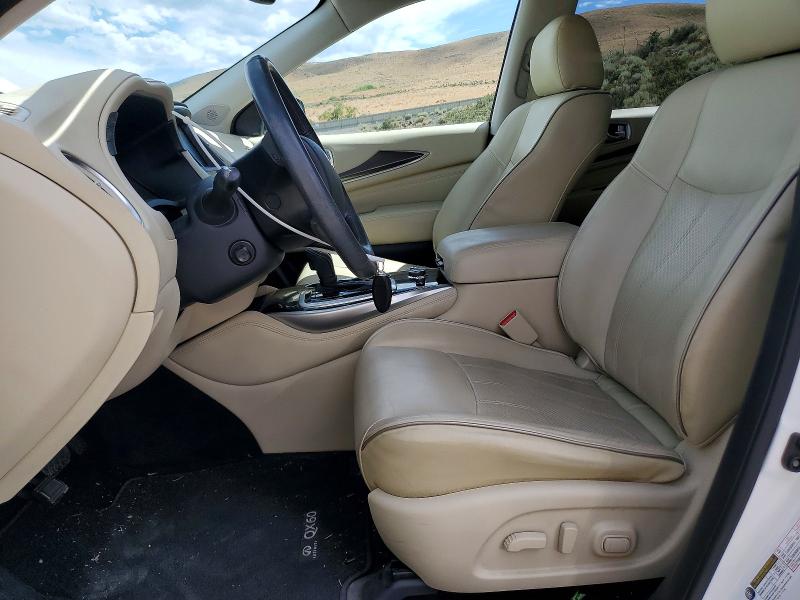 2017 Infiniti Qx60 VIN 5N1DL0MM6HC559418 COPART salvage auction — FRONT END, Nv - Salvage Title, sold $150 on 2026-07-30 (photo 7)