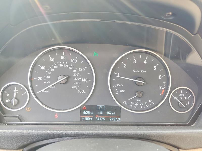 2018 BMW 3er VIN WBA8E5G52JNV02562 COPART salvage auction — REAR END, Salvage Title, sold $3,700 on 2026-08-12 (photo 9)