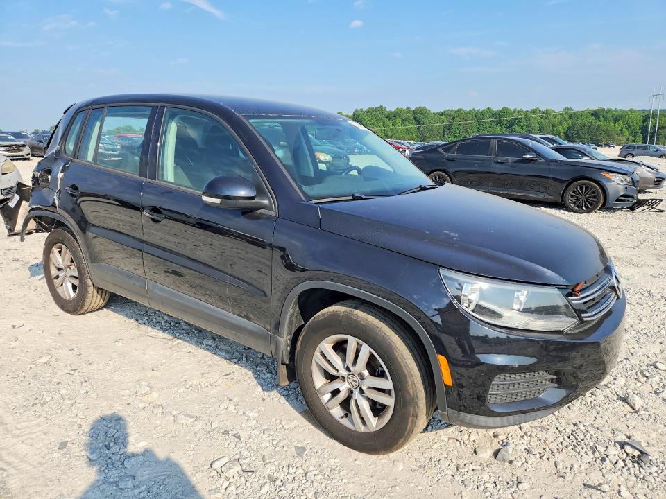 2013 Volkswagen Tiguan VIN WVGAV7AX8DW553973 COPART salvage auction — REAR END, Ga - Cert Of Title-Salvage, sold $750 on 2026-08-03 (photo 3)