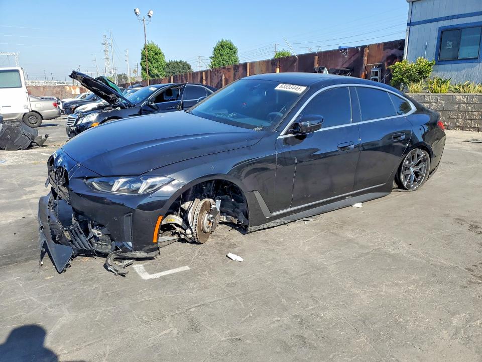 2025 BMW I4 VIN WBY23HD08SFU02940 — COPART salvage auction photo