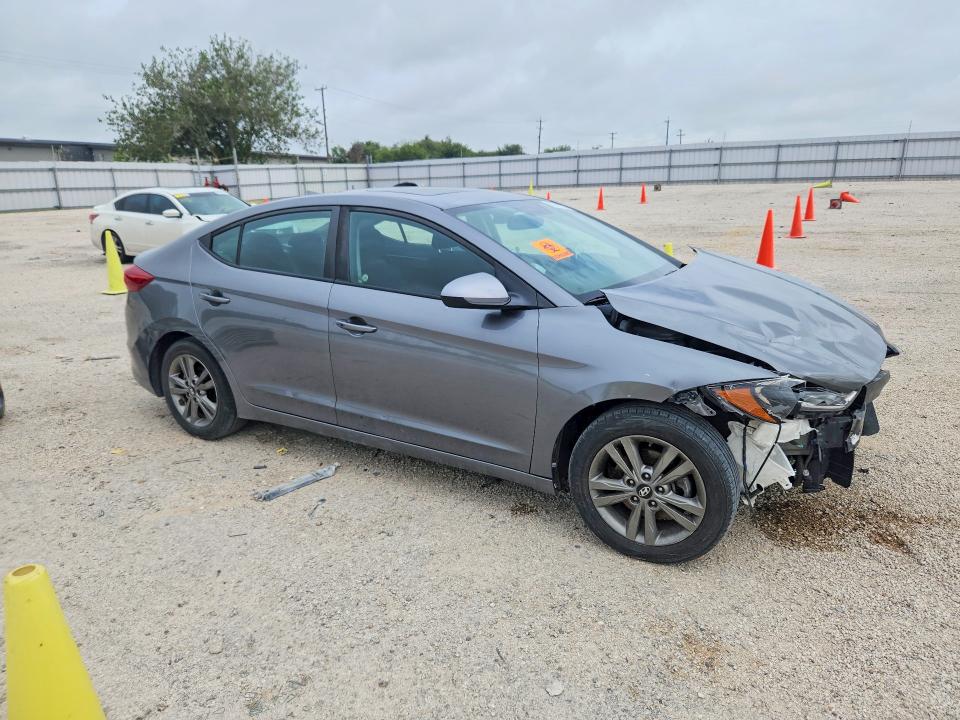 2018 Hyundai Elantra VIN 5NPD84LF7JH276200 COPART salvage auction — FRONT END, Tx - Salvage Vehicle Title, sold $2,000 on 2026-08-27 (photo 4)