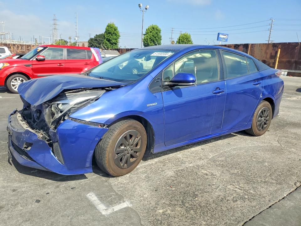 2017 Toyota Prius VIN JTDKBRFU2H3045713 COPART salvage auction — FRONT END, Ca - Salvage Certificate, sold $1,000 on 2026-07-31 (photo 1)