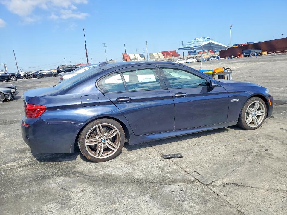 2014 BMW 5er VIN WBAXA5C53ED689349 COPART salvage auction — NORMAL WEAR, Ca - Dis/Dlr/Exp Only Clean Title, sold $2,250 on 2026-07-29 (photo 3)