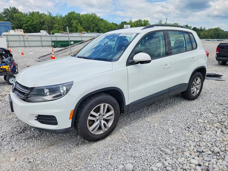 2016 Volkswagen Tiguan VIN WVGAV7AX1GW523766 COPART salvage auction — MECHANICAL, OH - CERTIFICATE OF TITLE, sold $425 on 2026-08-04 (photo 1)
