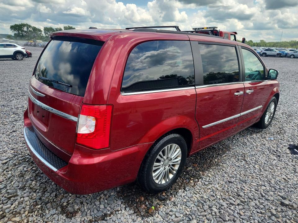 2015 Chrysler Voyager VIN 2C4RC1CGXFR574097 COPART salvage auction — FRONT END, Il - Salvage Certificate, sold $200 on 2026-08-24 (photo 3)