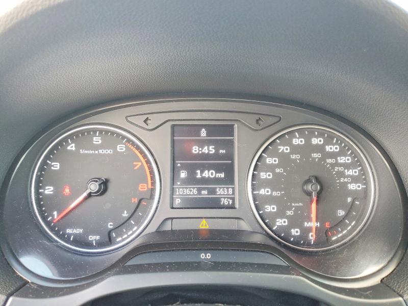 2016 Audi A3 VIN WAUA7GFF3G1095725 COPART salvage auction — FRONT END, Ga - Cert Of Title-Rebuilt, sold $3,500 on 2026-07-18 (photo 9)