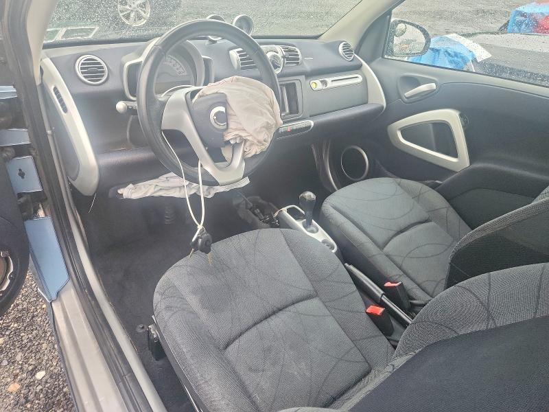 2011 Smart Fortwo VIN WMEEJ3BA6BK430165 COPART salvage auction — FRONT END, Ny - Mv-907A Salvage Certificate, sold $325 on 2026-07-22 (photo 8)