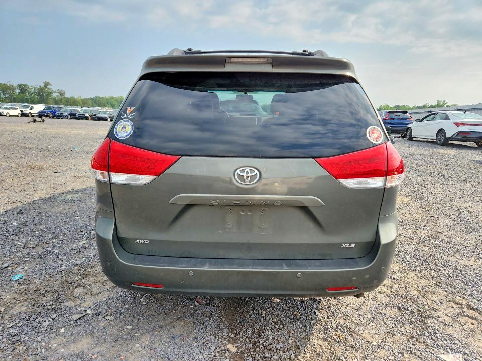 2013 Toyota Sienna VIN 5TDDK3DC7DS061818 COPART salvage auction — SIDE, VA - CERTIFICATE OF TITLE, sold $2,000 on 2026-07-22 (photo 6)