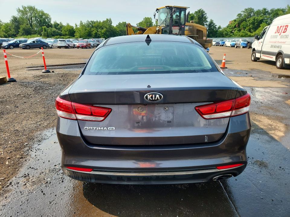 2016 Kia Optima VIN KNAGT4L32G5110786 COPART salvage auction — FRONT END, Ct - Cert Of Title-Salvage, sold $475 on 2026-07-21 (photo 6)